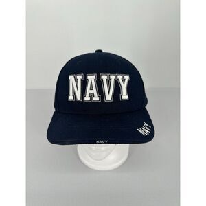 Navy Blue Official US Navy Hat‎ Adjustable USN Embroidered Military Baseball Cap